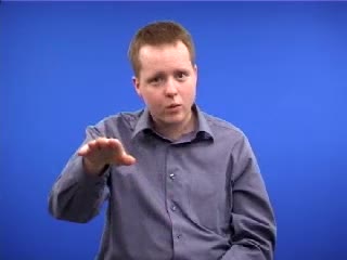 BSL sign for 'go' - BSL Dictionary
